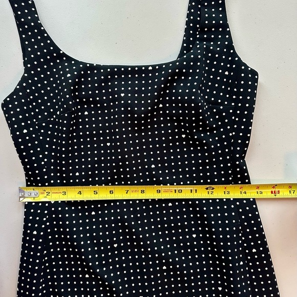 KARL LAGERFELD Black and White Midi Dress - Picture 8 of 13